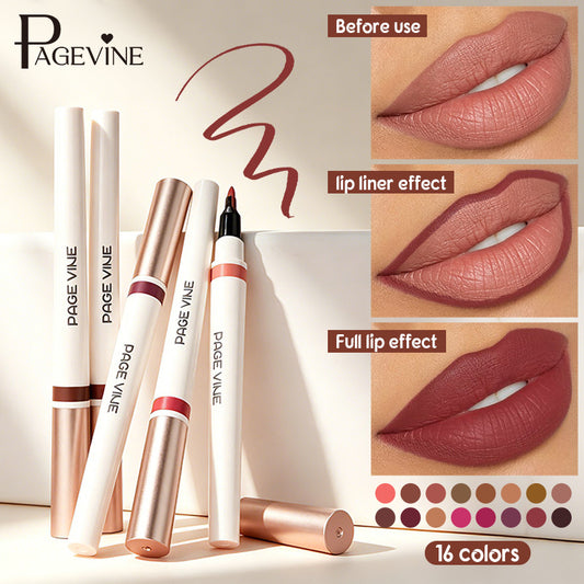 Dual Lip Liner and Lip Gloss