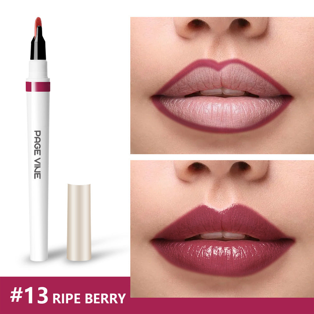 Dual Lip Liner and Lip Gloss