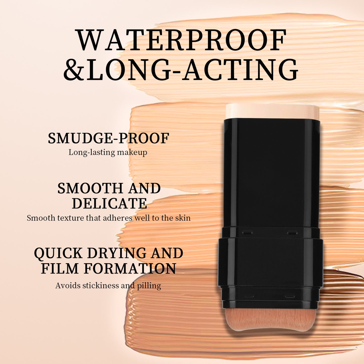 Long-Lasting Concealing Foundation Stick