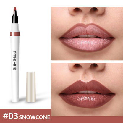 Dual Lip Liner and Lip Gloss