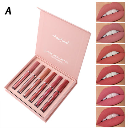 Long-Lasting Matte Lipstick Set