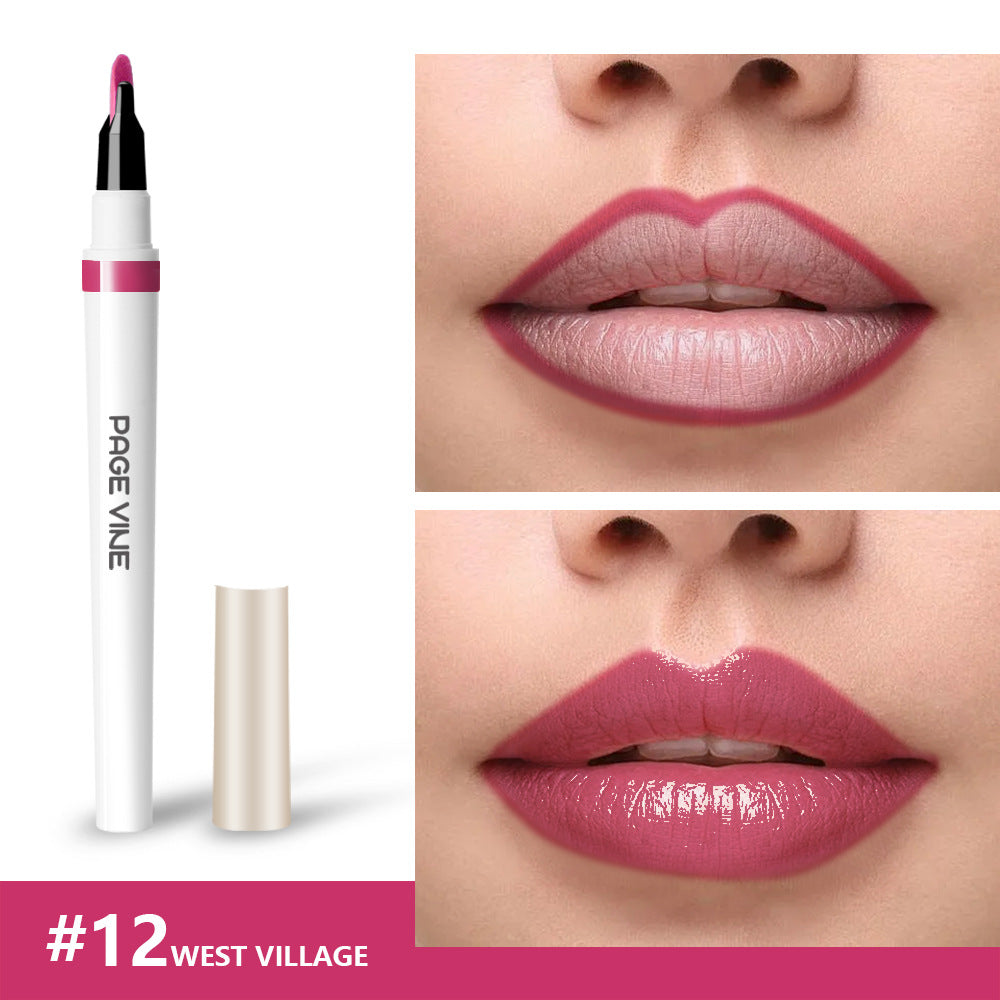 Dual Lip Liner and Lip Gloss