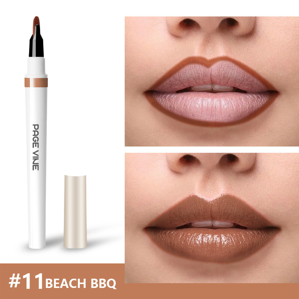 Dual Lip Liner and Lip Gloss