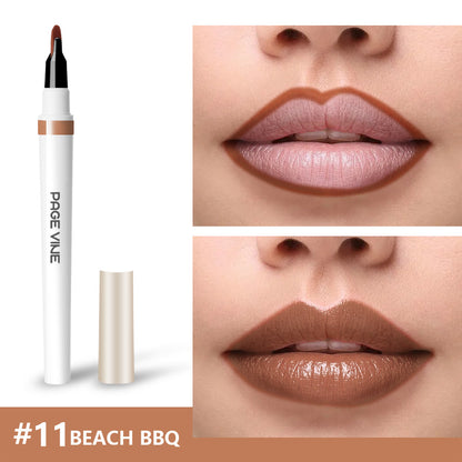 Dual Lip Liner and Lip Gloss