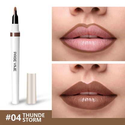 Dual Lip Liner and Lip Gloss