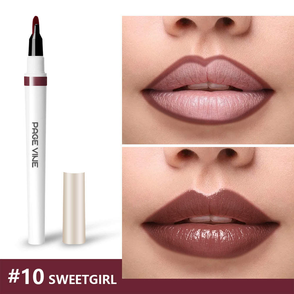 Dual Lip Liner and Lip Gloss