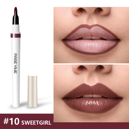 Dual Lip Liner and Lip Gloss