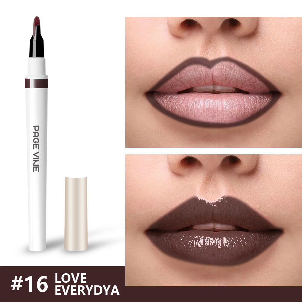Dual Lip Liner and Lip Gloss