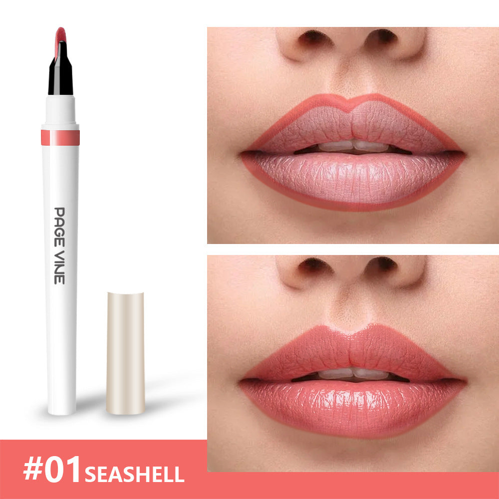 Dual Lip Liner and Lip Gloss